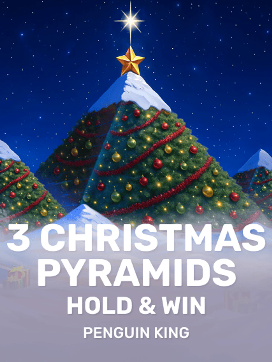 3 Christmas Pyramids: Hold & Win slot game artwork