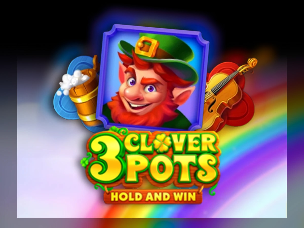 3 Clover Pots slot game artwork