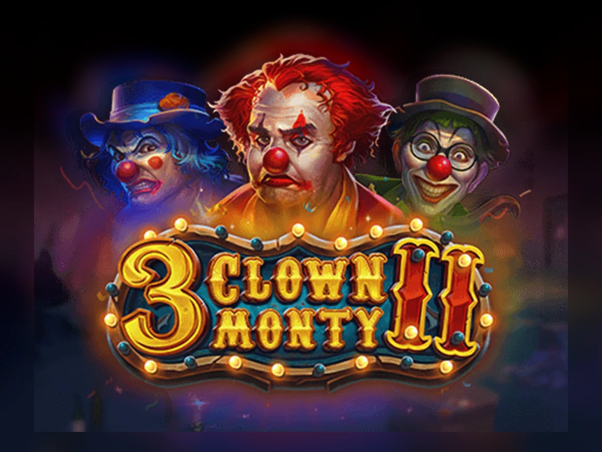 3 Clown Monty 2 slot game artwork