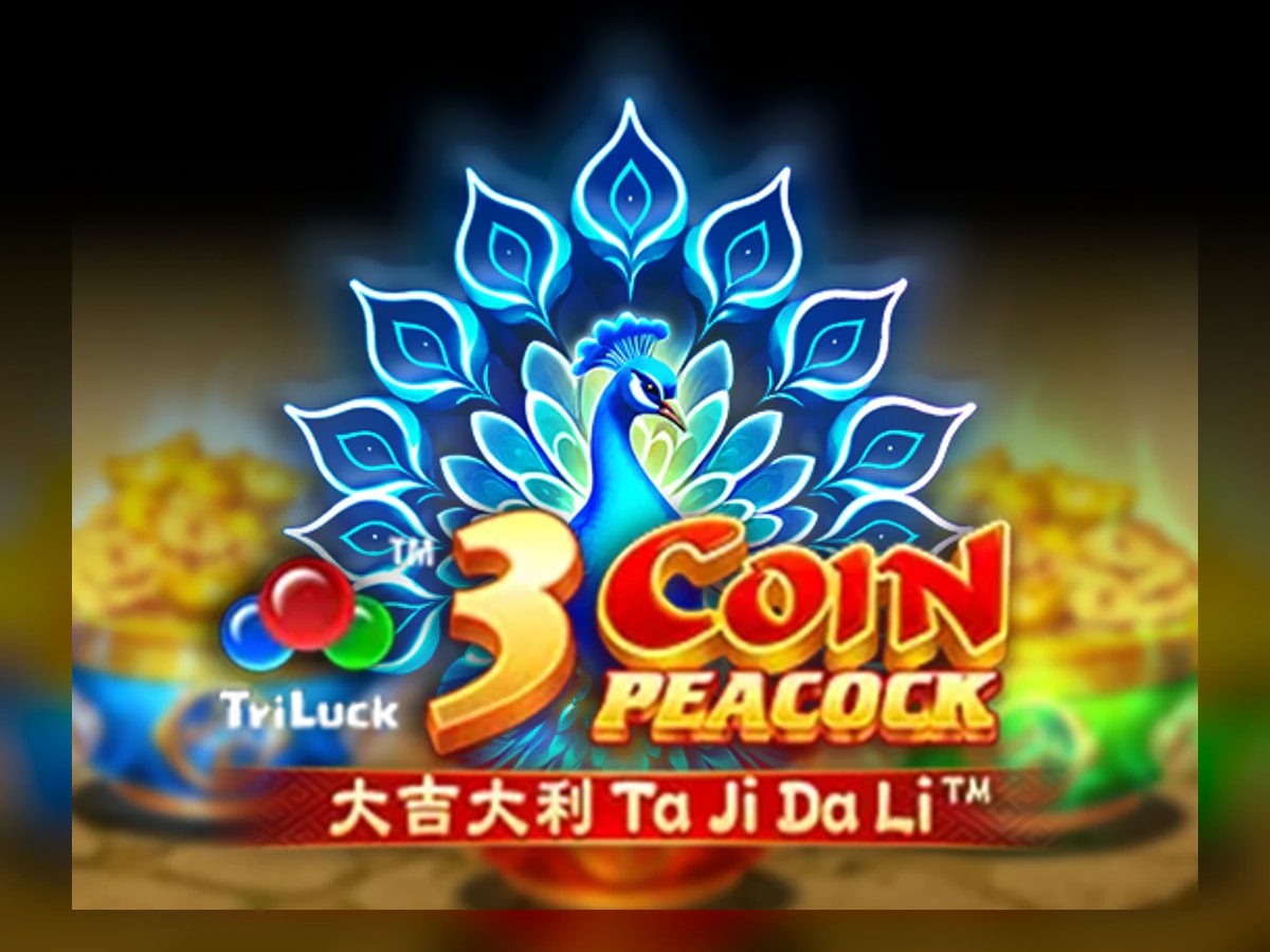 3 Coin Peacock slot game artwork