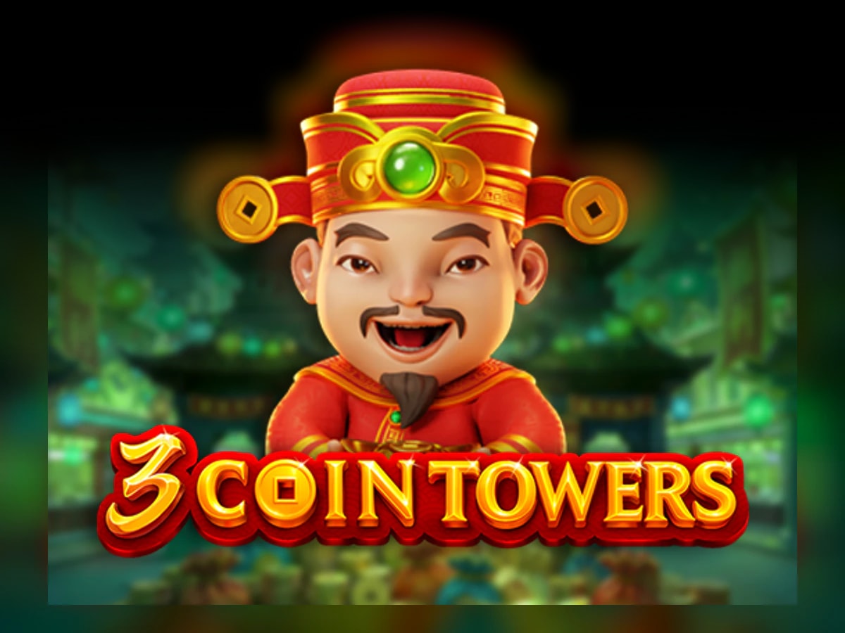 3 Coin Towers slot game artwork