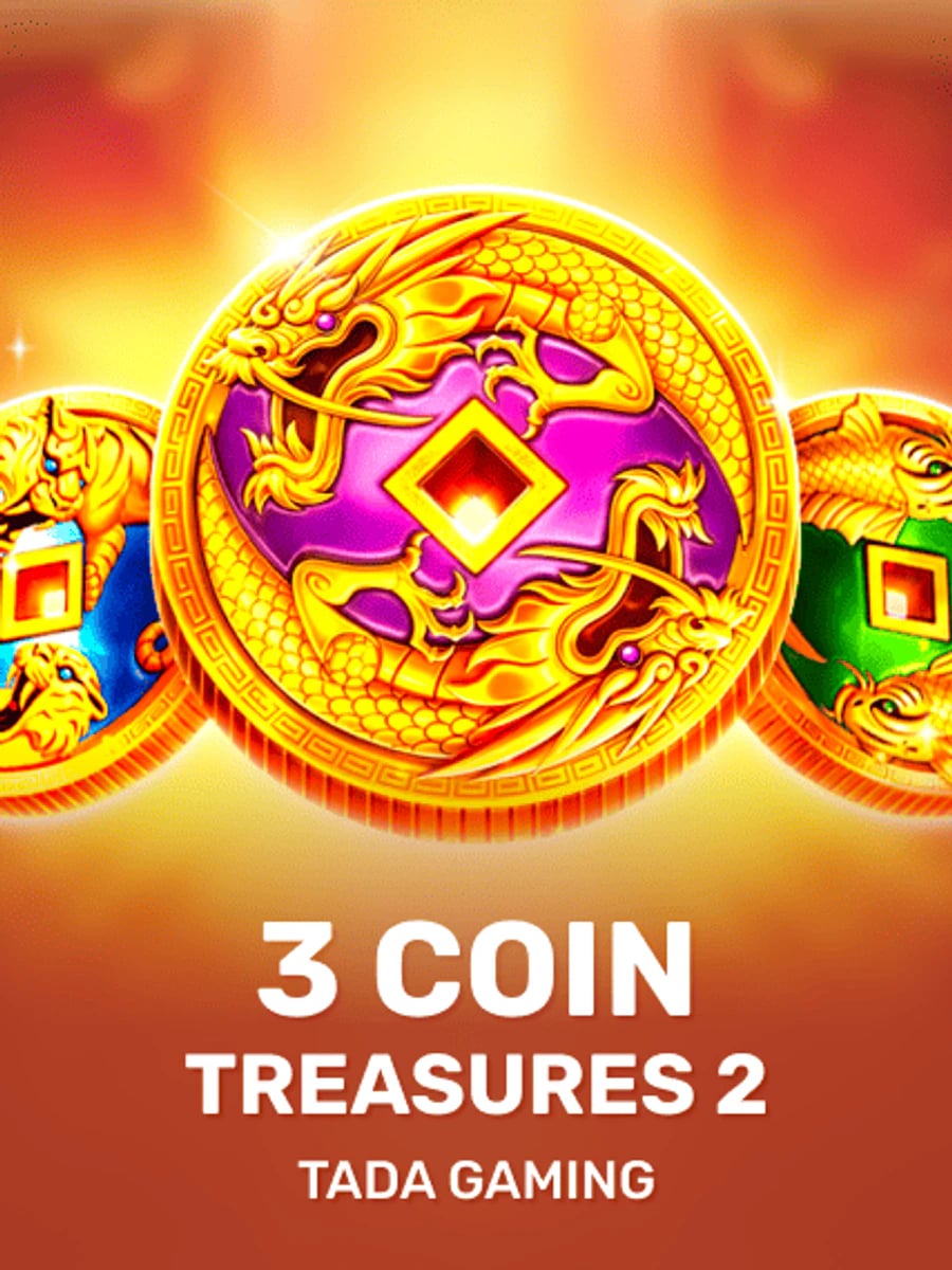3 Coin Treasures 2 slot game artwork