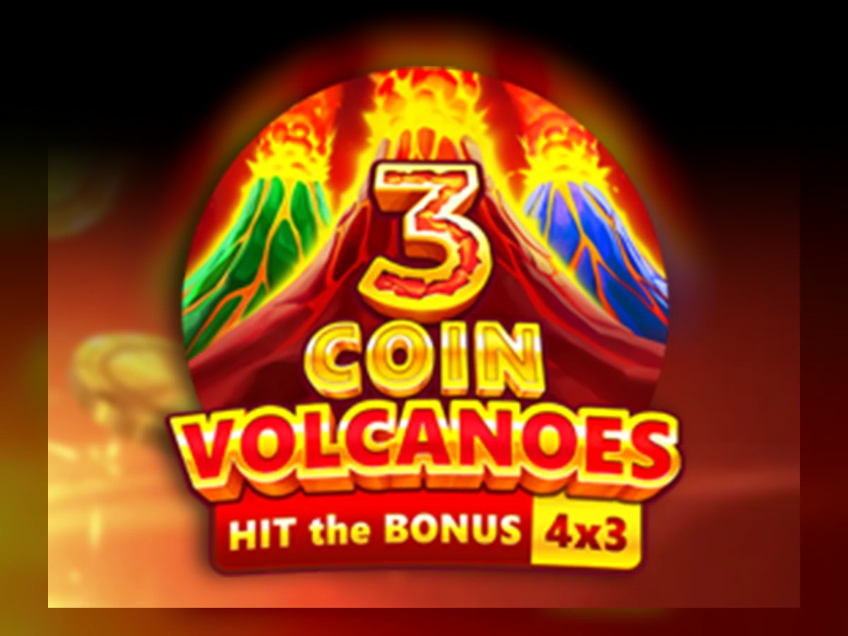 3 Coin Volcanoes slot game artwork