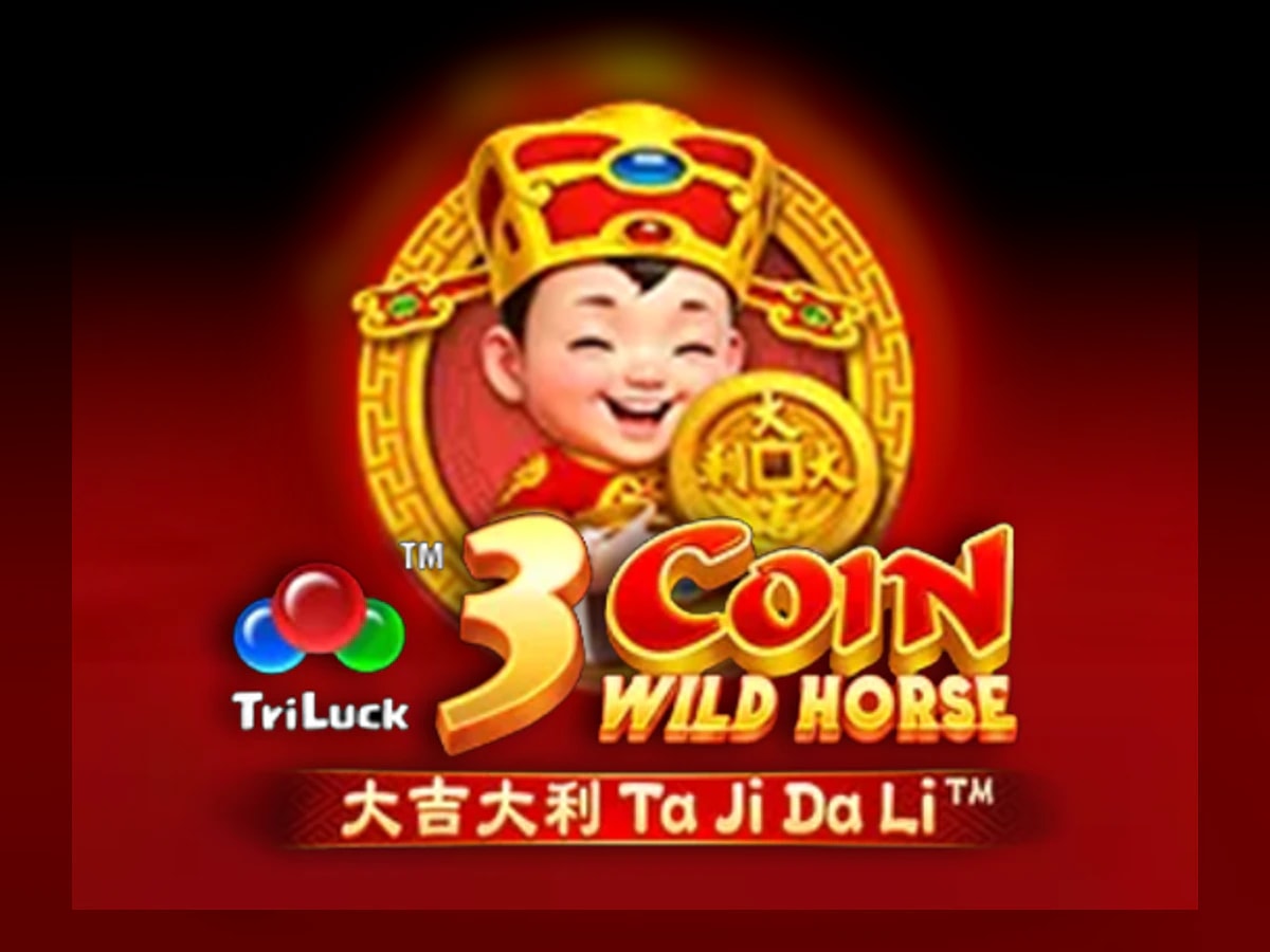 3 Coin Wild Horse slot game artwork