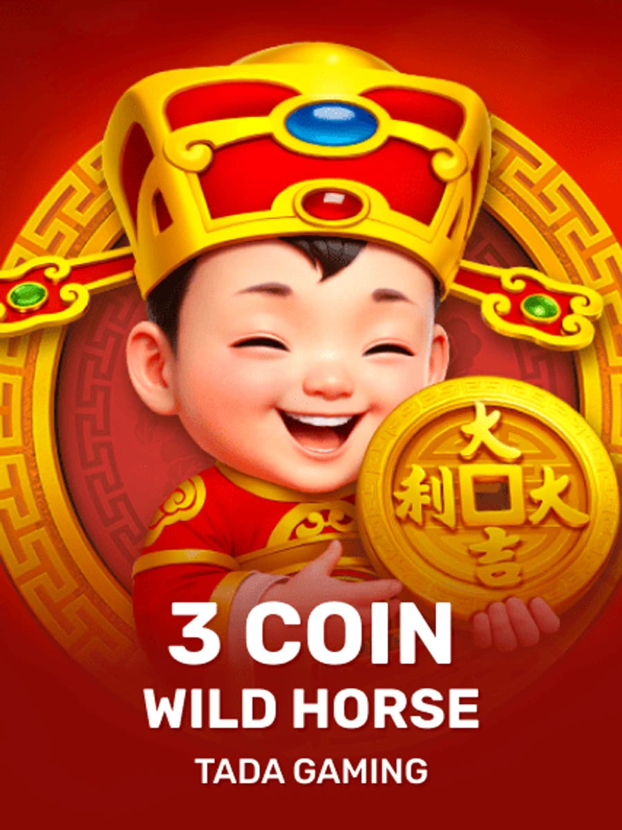 3 Coin Wild Horse slot game artwork