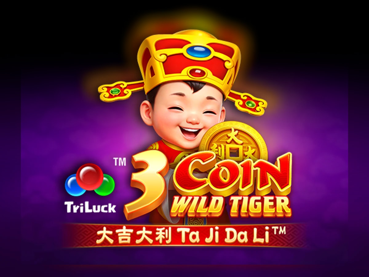 3 Coin Wild Tiger slot game artwork