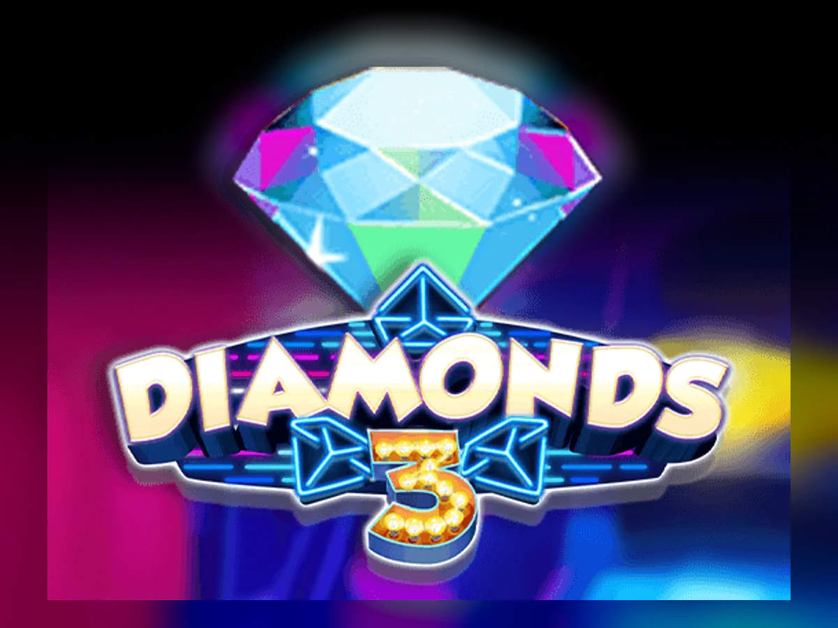 3 Diamonds slot game artwork