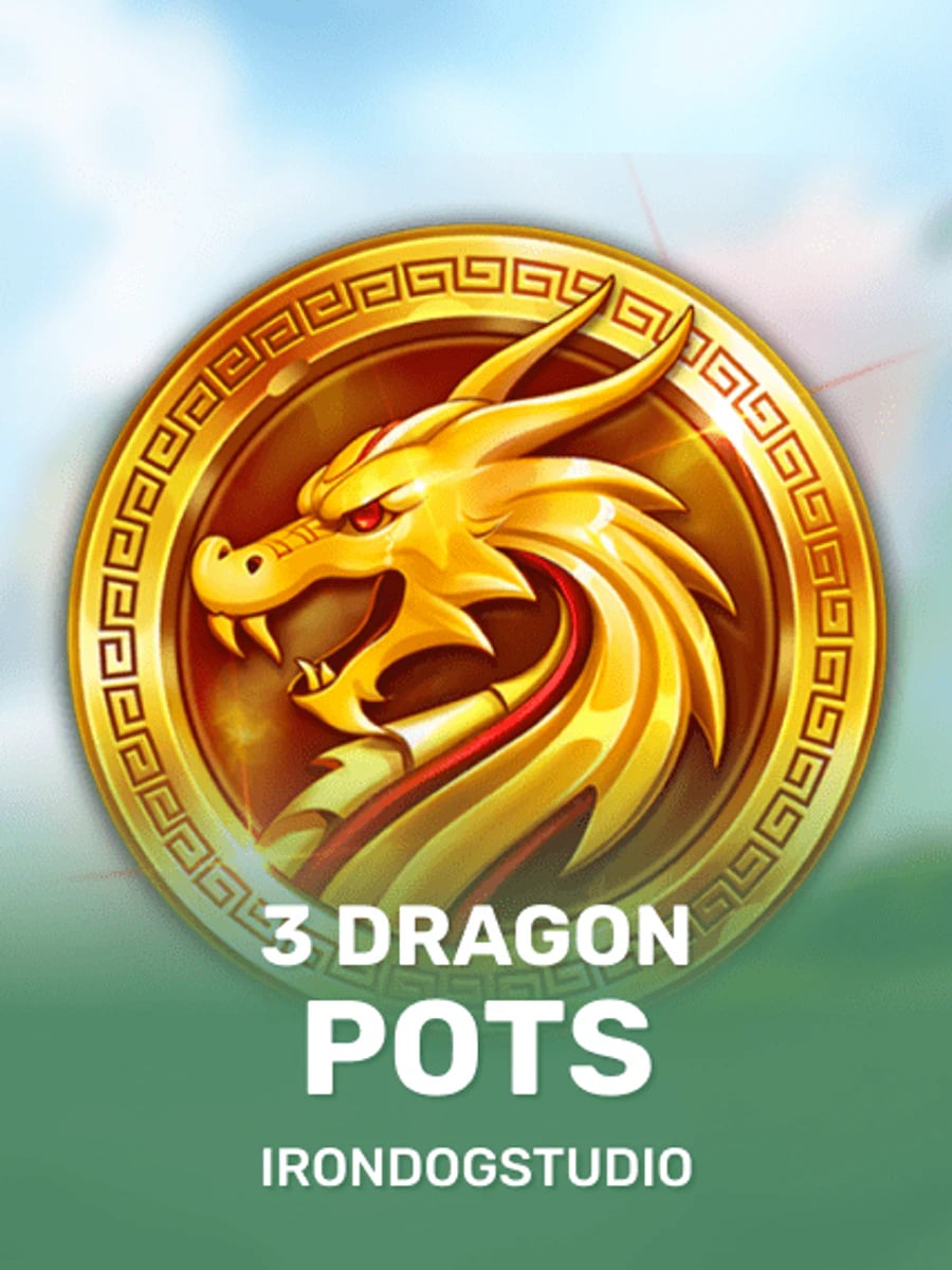 3 Dragon Pots slot game artwork