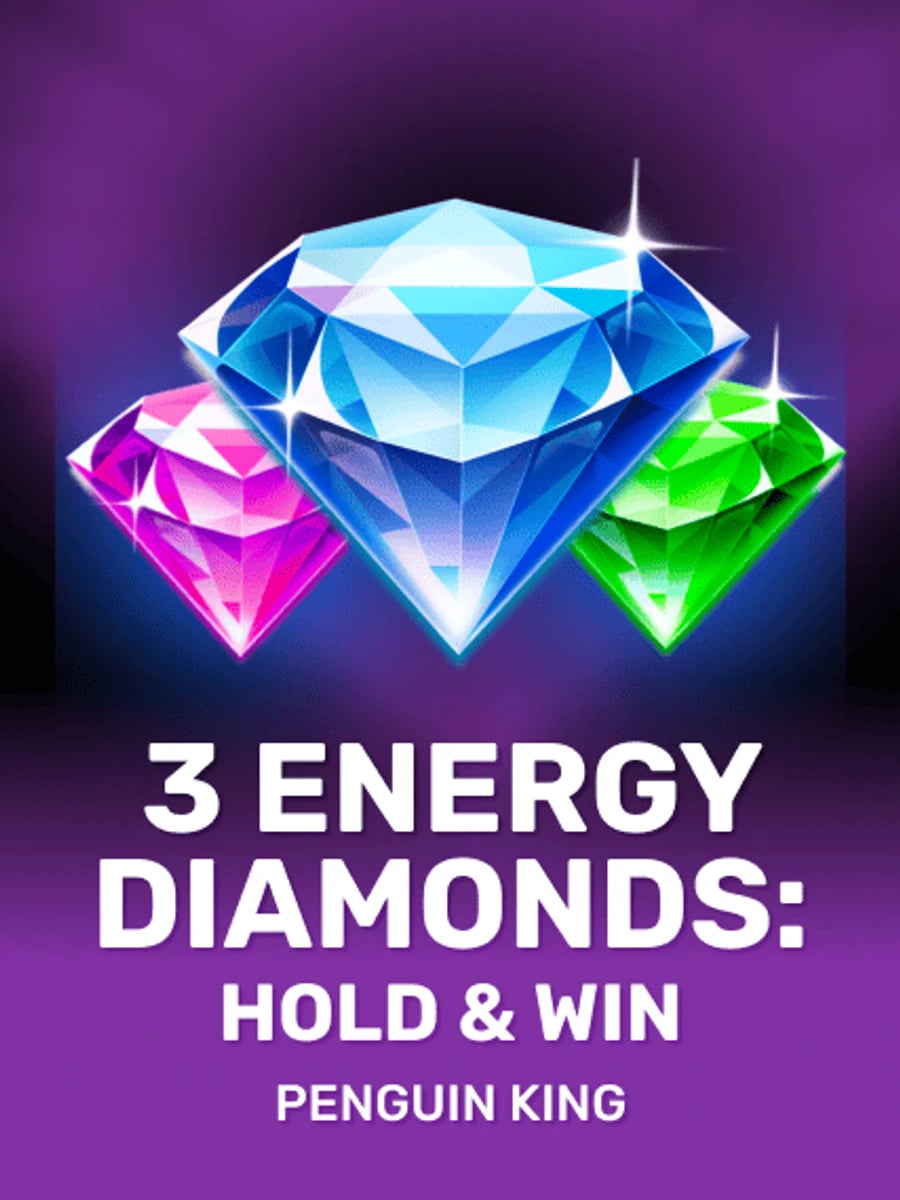 3 Energy Diamonds: Hold & Win slot game artwork
