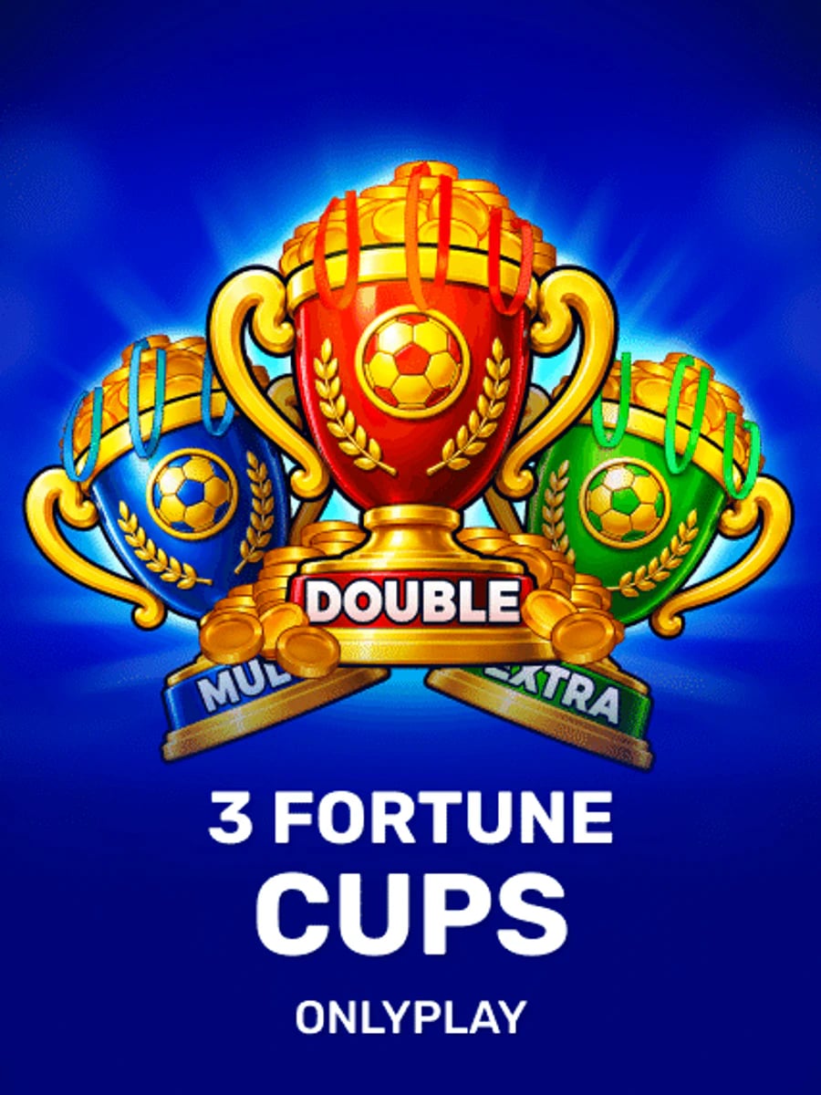 3 Fortune Cups slot game artwork