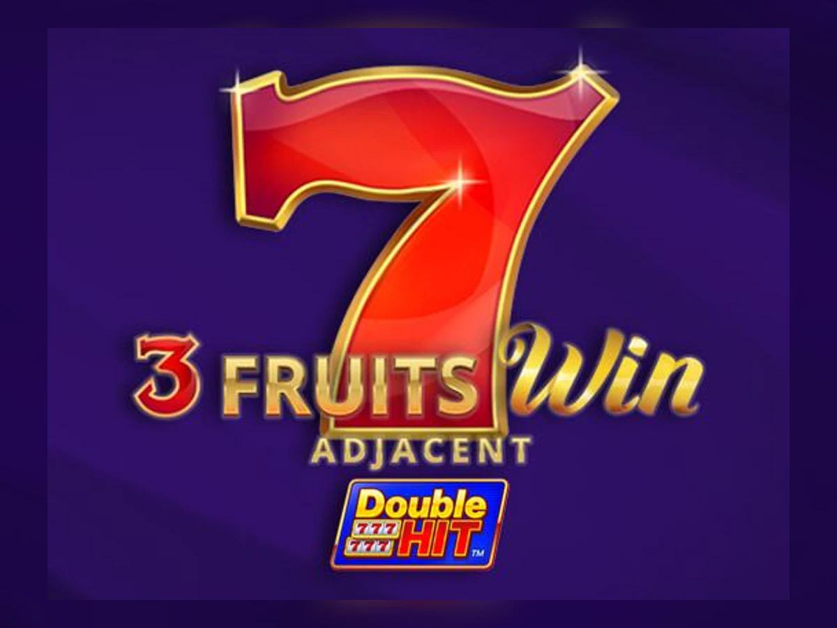 3 Fruits Win Double Hit slot game artwork