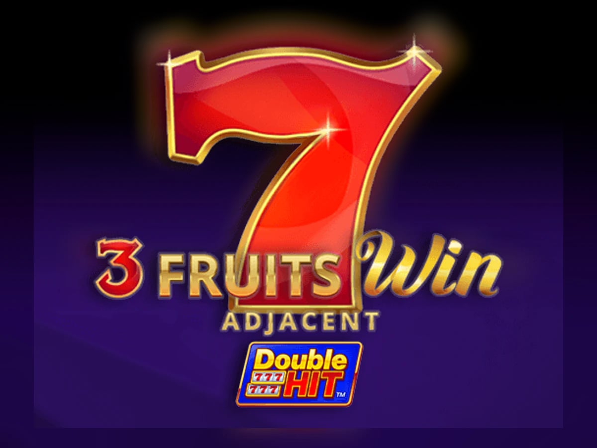 3 Fruits Win Double Hit slot game artwork