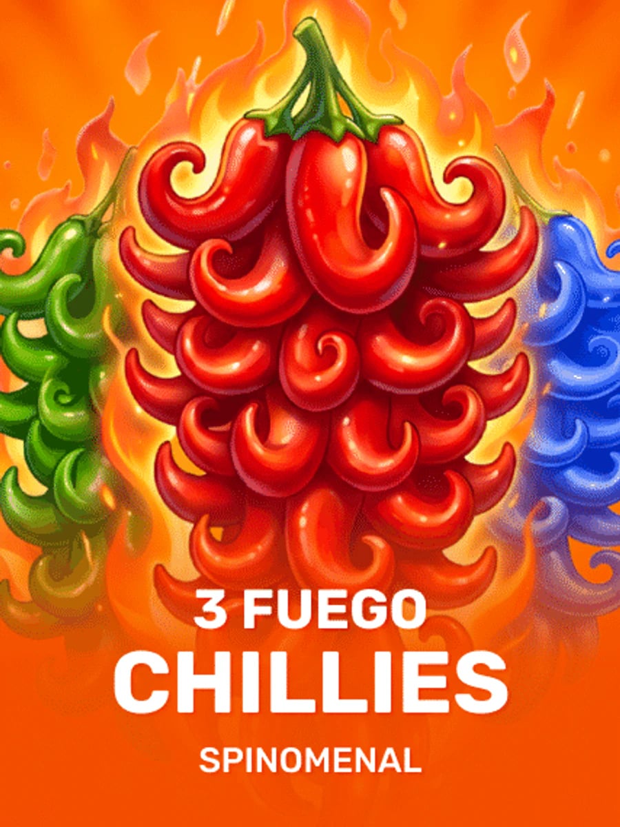 3 Fuego Chillies slot game artwork