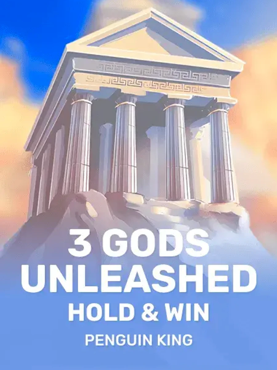 3 Gods Unleashed: Hold & Win slot game artwork