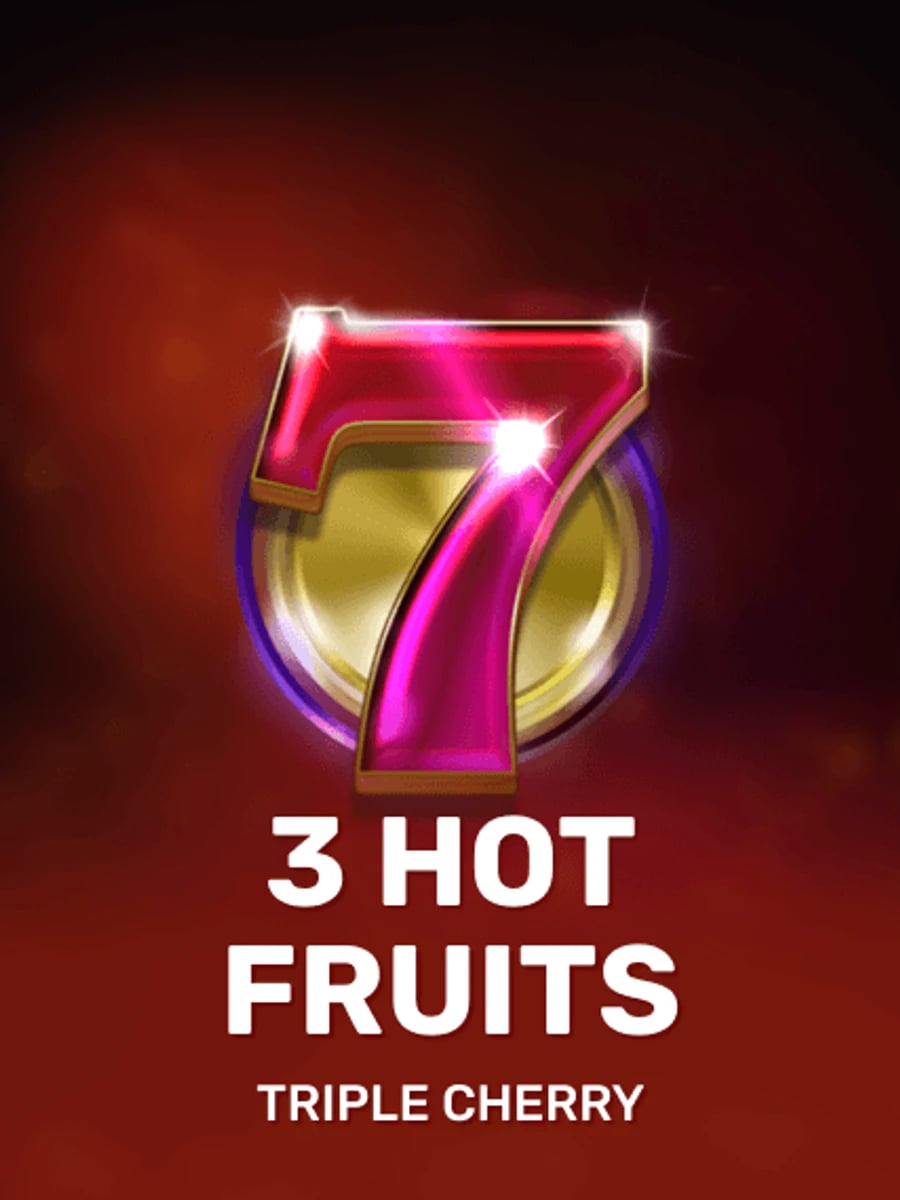 3 Hot Fruits slot game artwork
