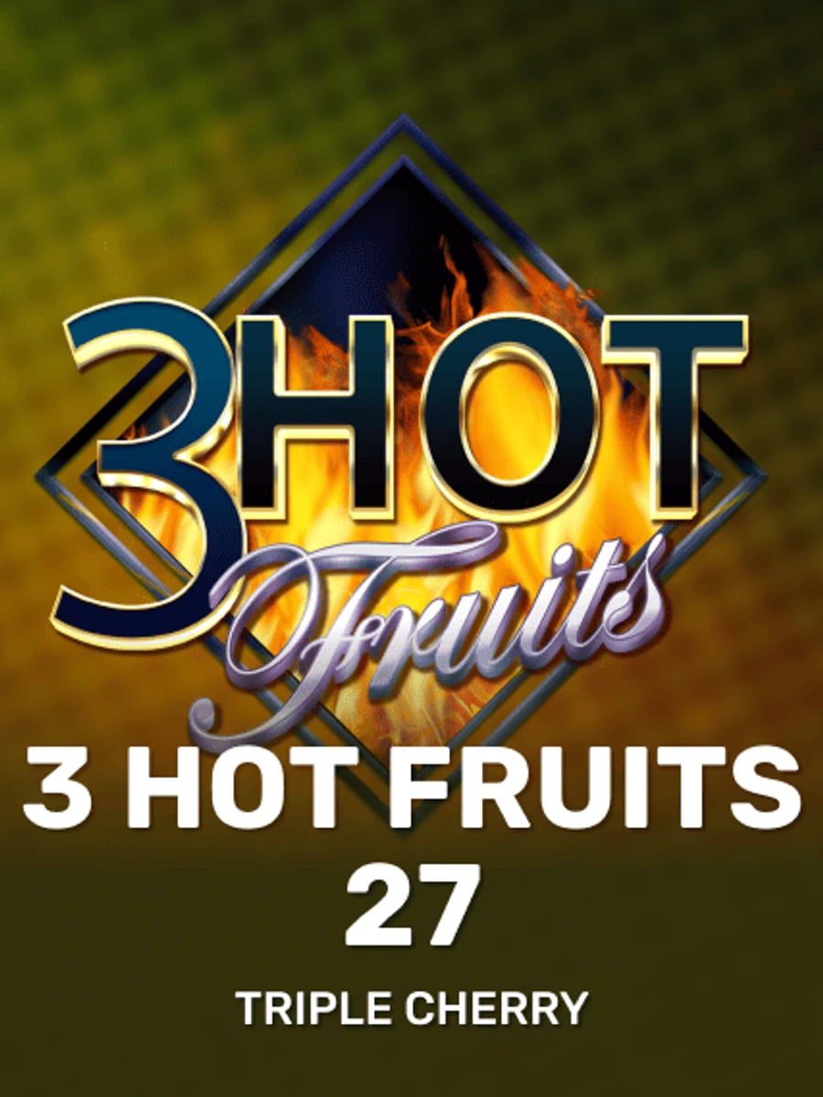 3 Hot Fruits 27 slot game artwork