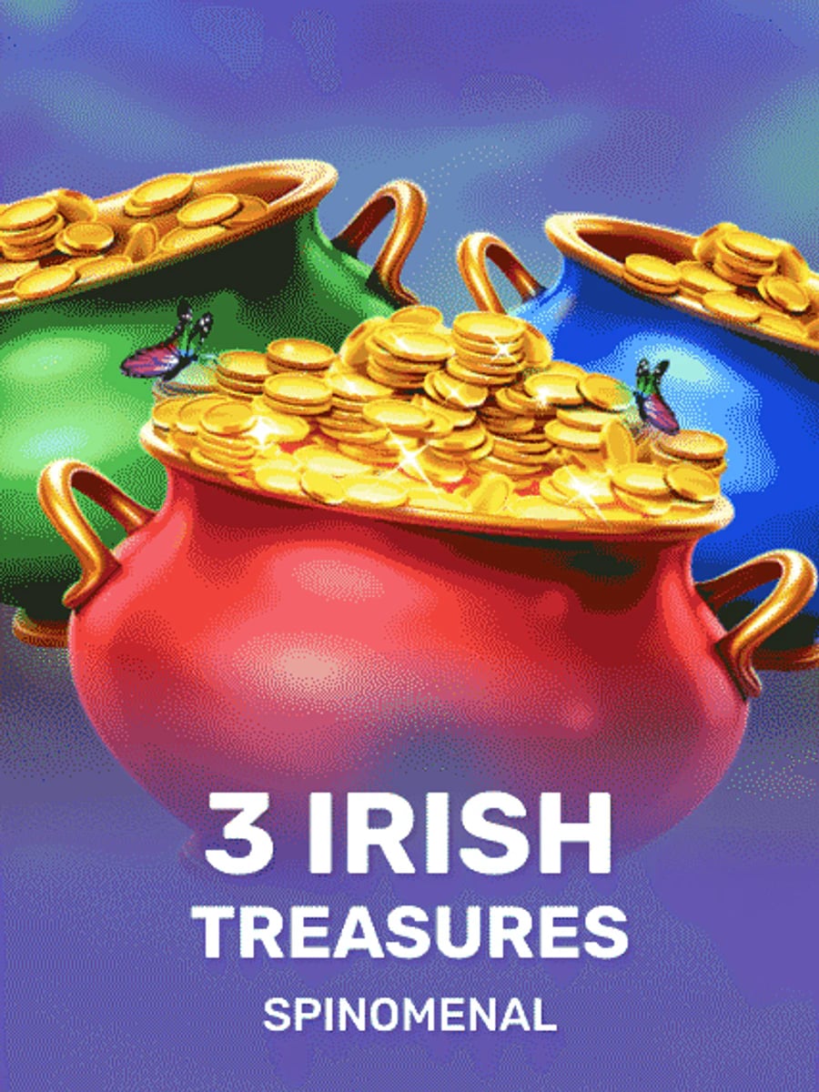 3 Irish Treasures slot game artwork