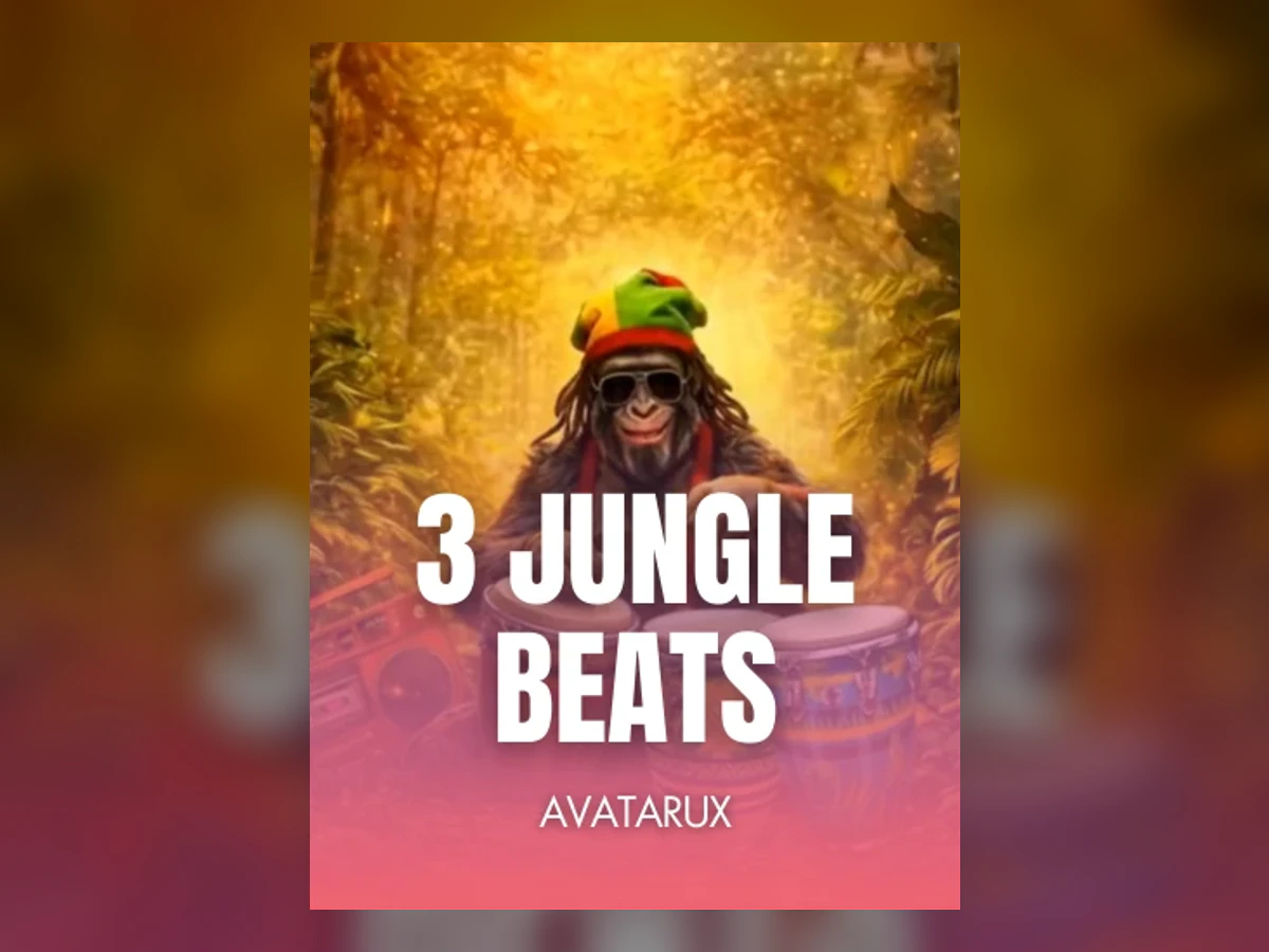 3 Jungle Beats slot game artwork