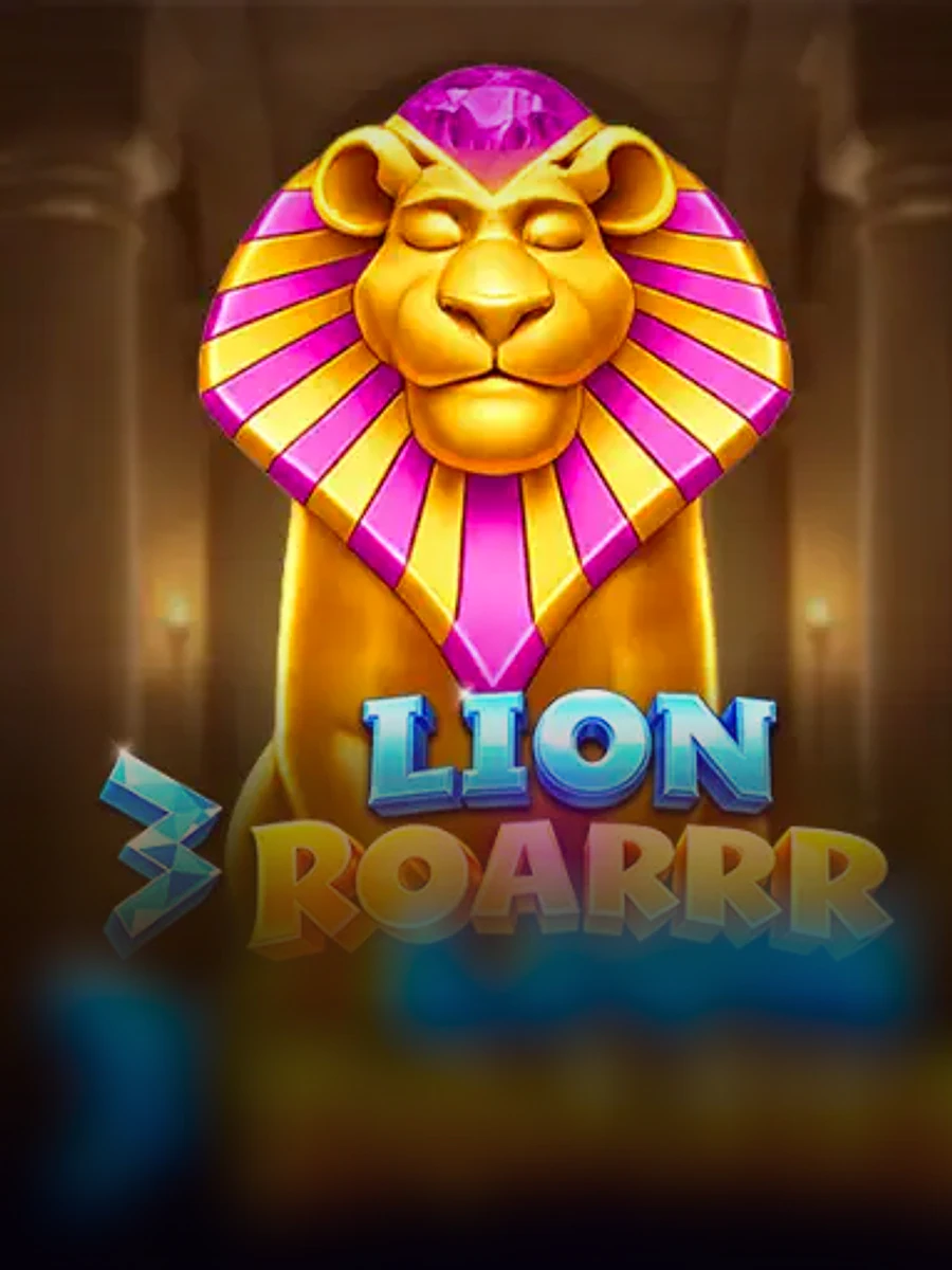 3 Lion Roarrr slot game artwork