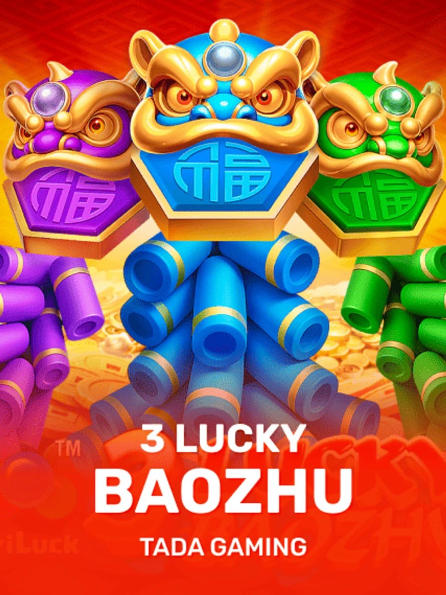 3 Lucky BaoZhu slot game artwork