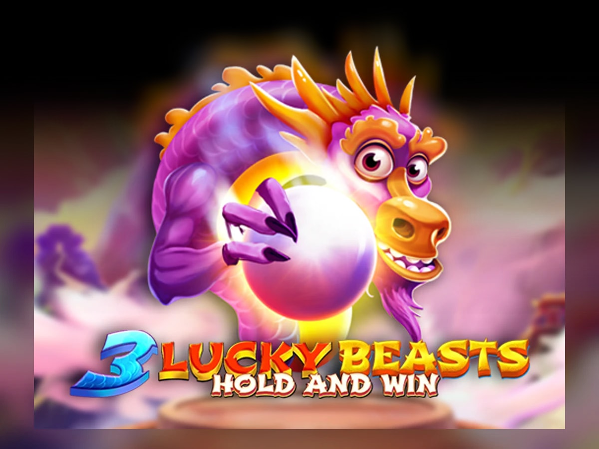 3 Lucky Beasts Hold and Win slot game artwork