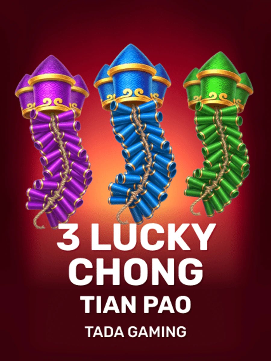 3 Lucky Chong Tian Pao slot game artwork