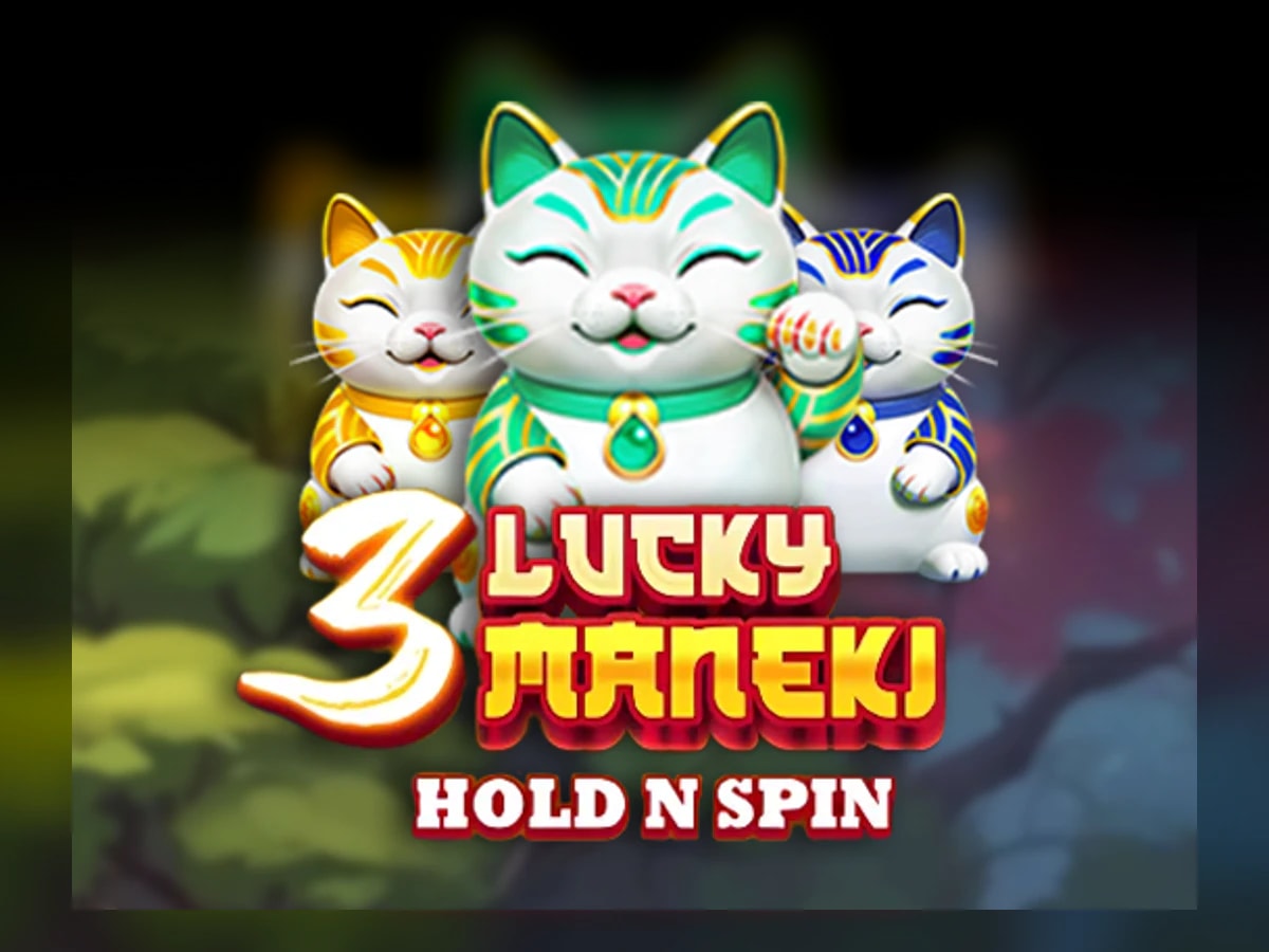 3 Lucky Maneki Hold & Win slot game artwork