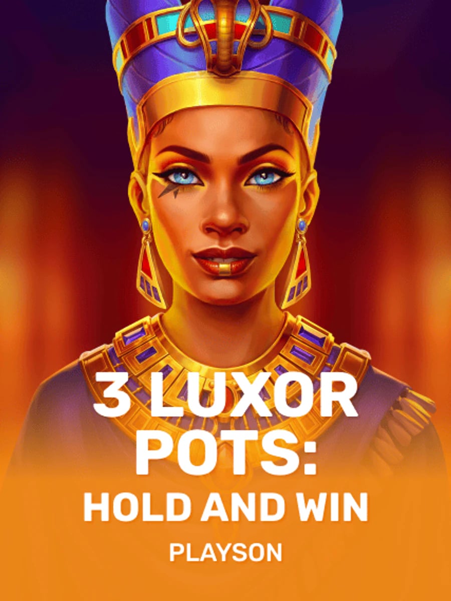 3 Luxor Pots Hold And Win slot game artwork