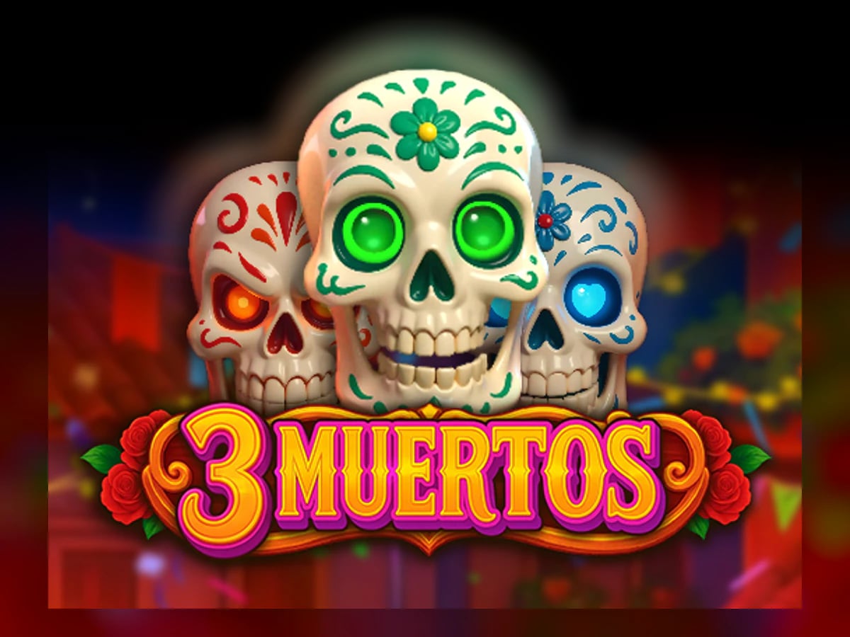 3 Muertos slot game artwork