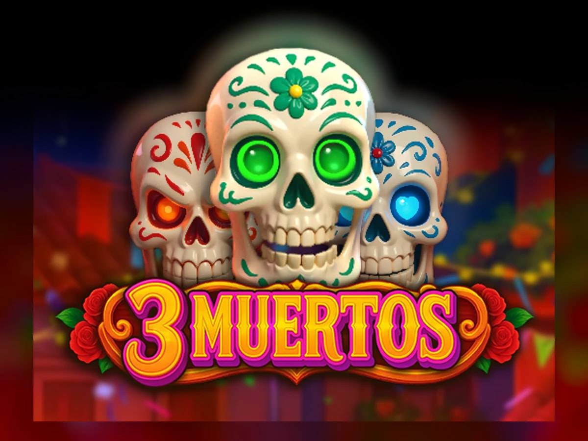 3 Muertos slot game artwork