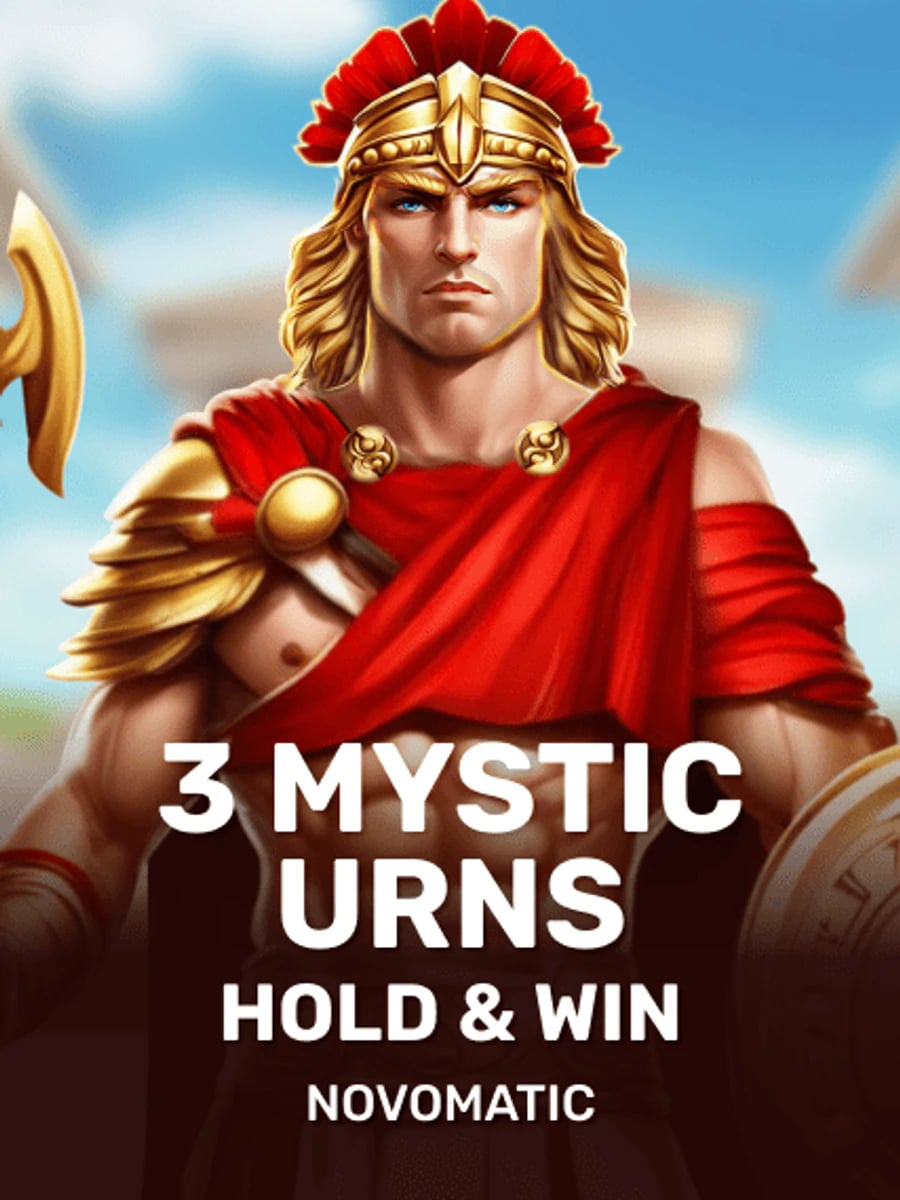 3 Mystic Urns Hold & Win slot game artwork