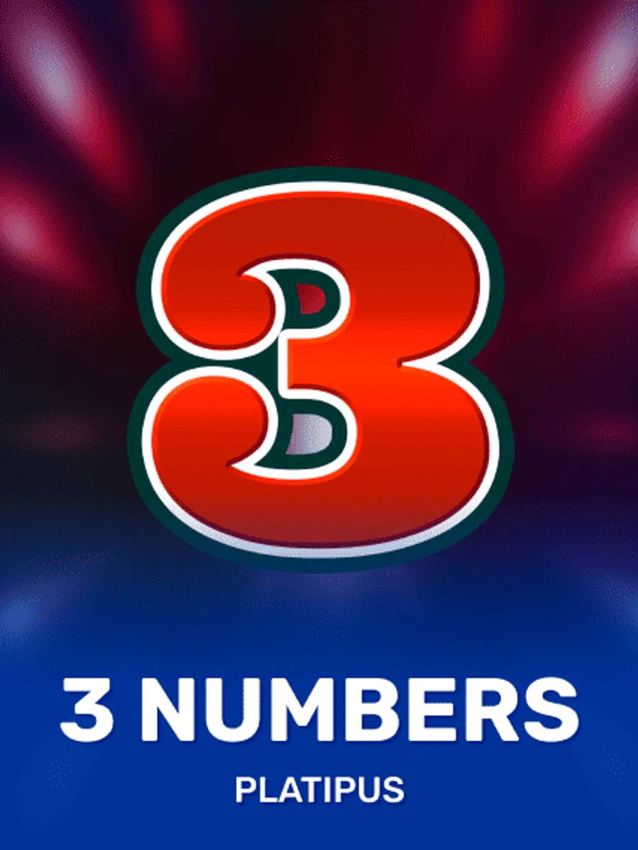 3 Numbers slot game artwork