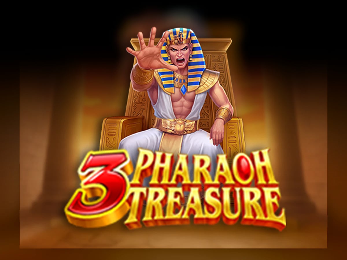3 Pharaoh Treasure slot game artwork