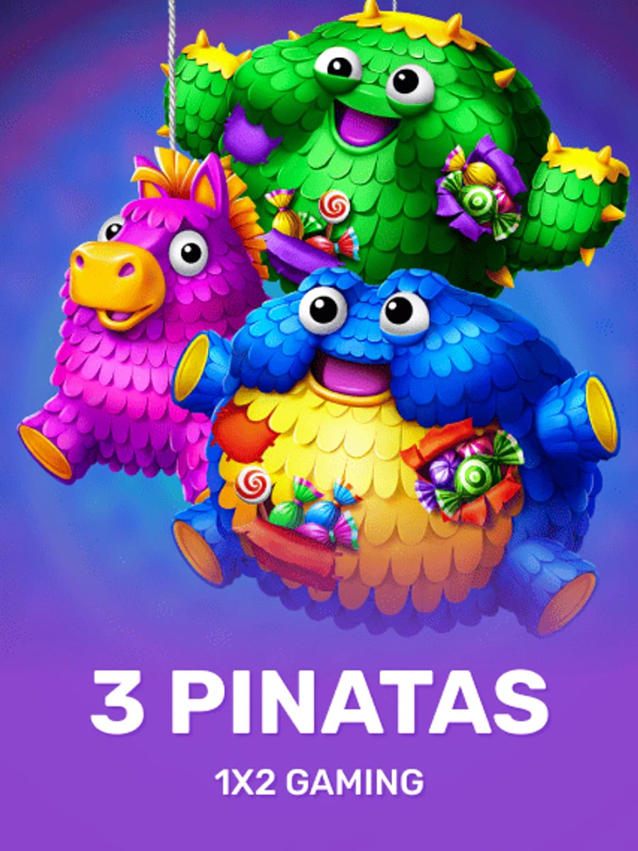 3 Pinatas slot game artwork