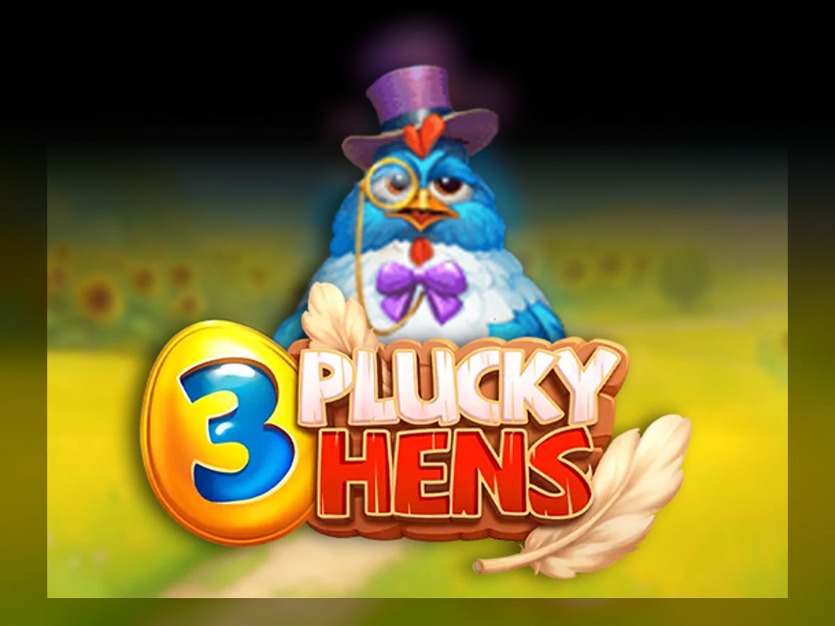 3 Plucky Hens slot game artwork