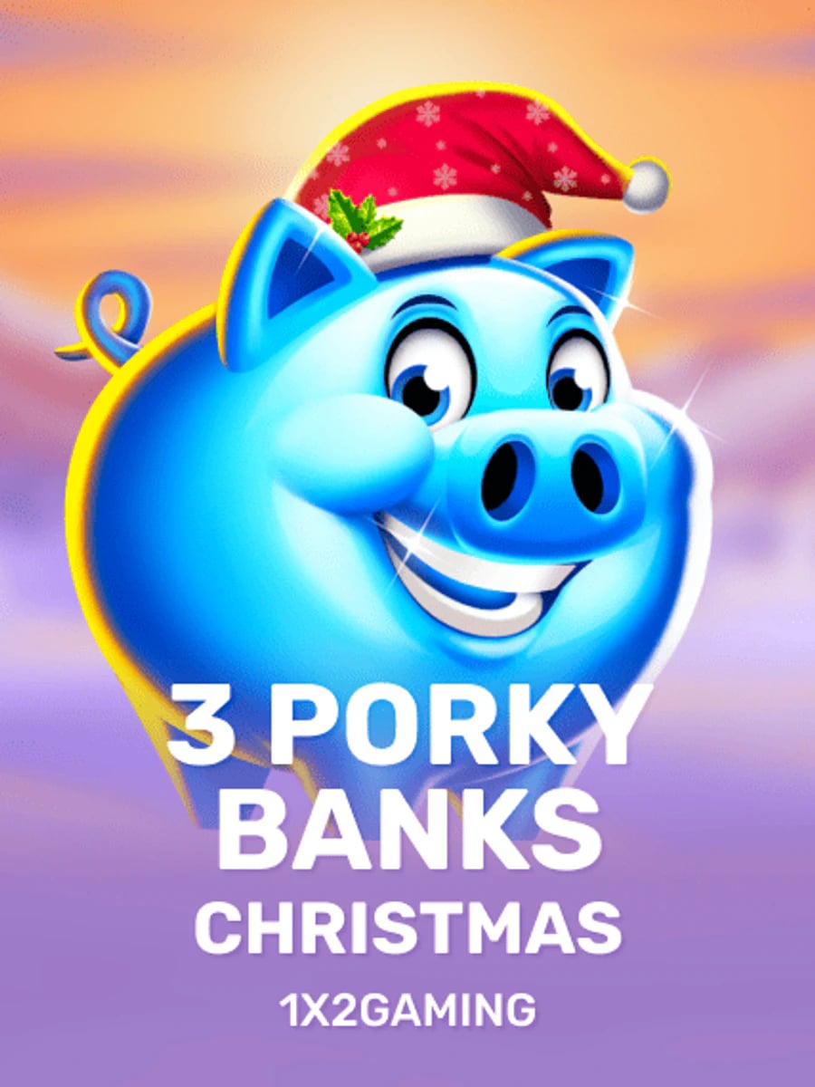 3 Porky Banks Christmas slot game artwork