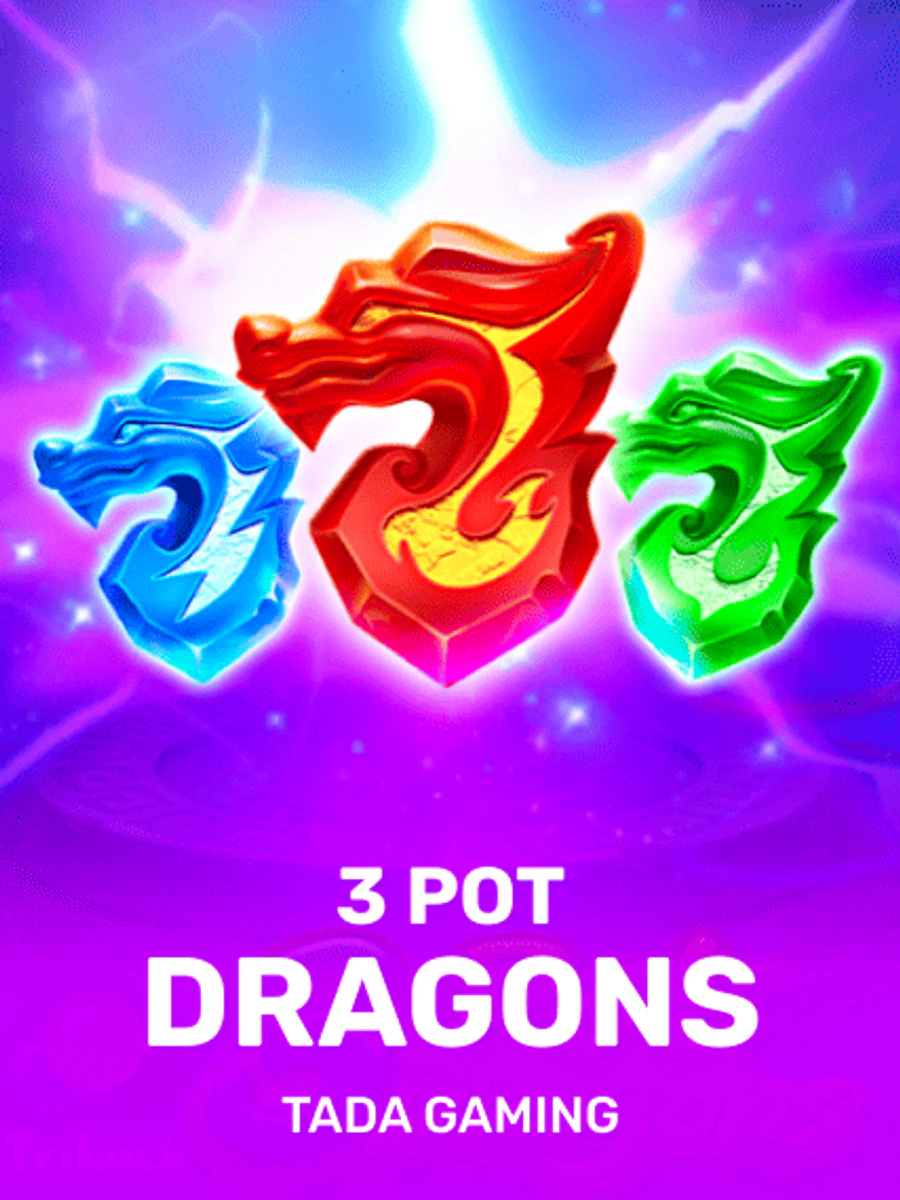 3 Pot Dragons slot game artwork