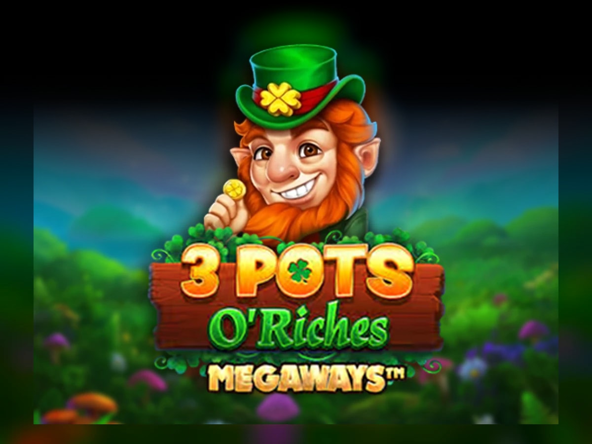 3 Pots O' Riches Megaways slot game artwork