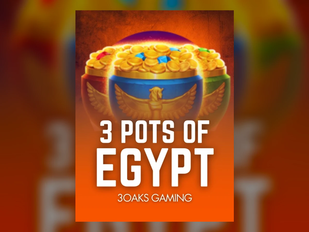 3 Pots of Egypt slot game artwork