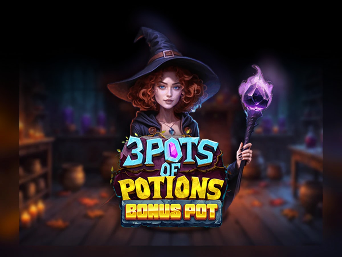 3 Pots of Potions Bonus Pot slot game artwork