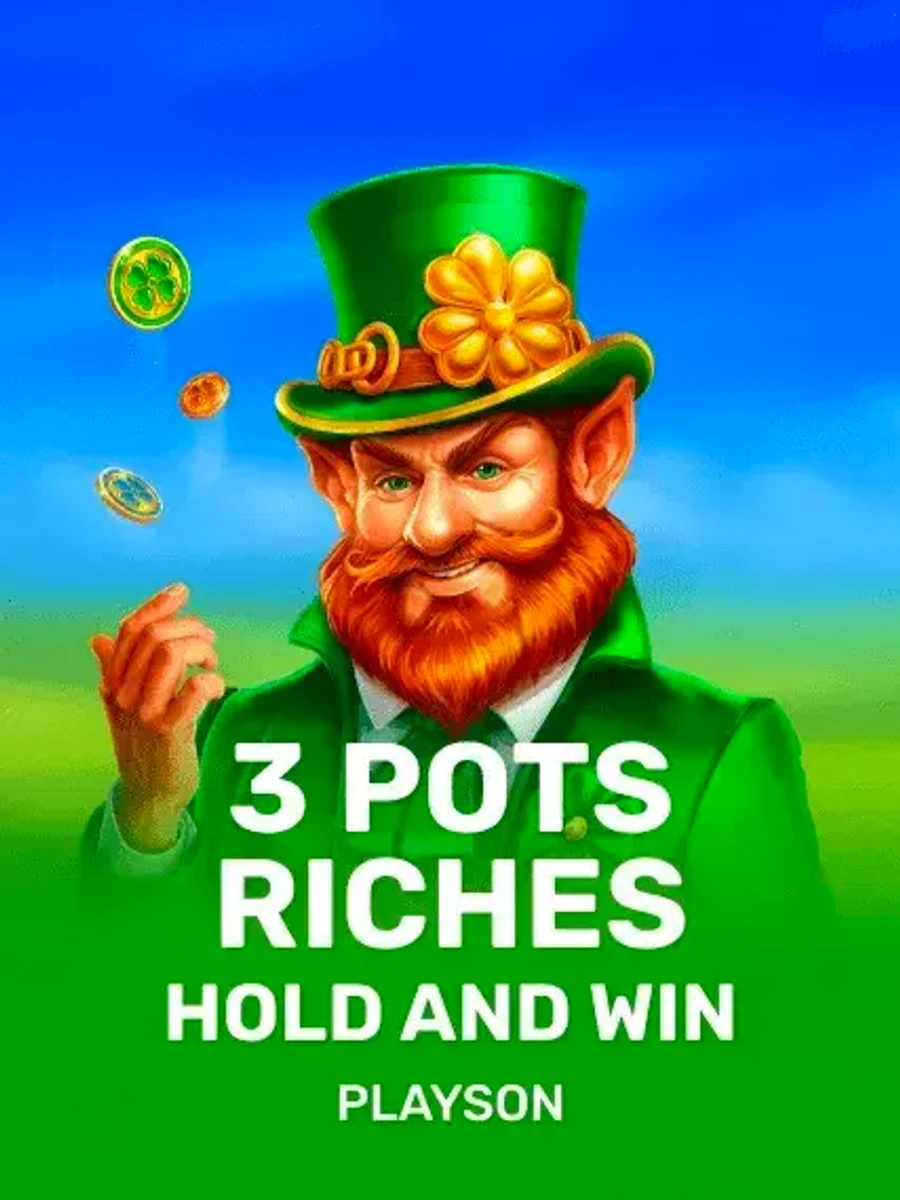 3 Pots Riches: Hold and Win slot game artwork