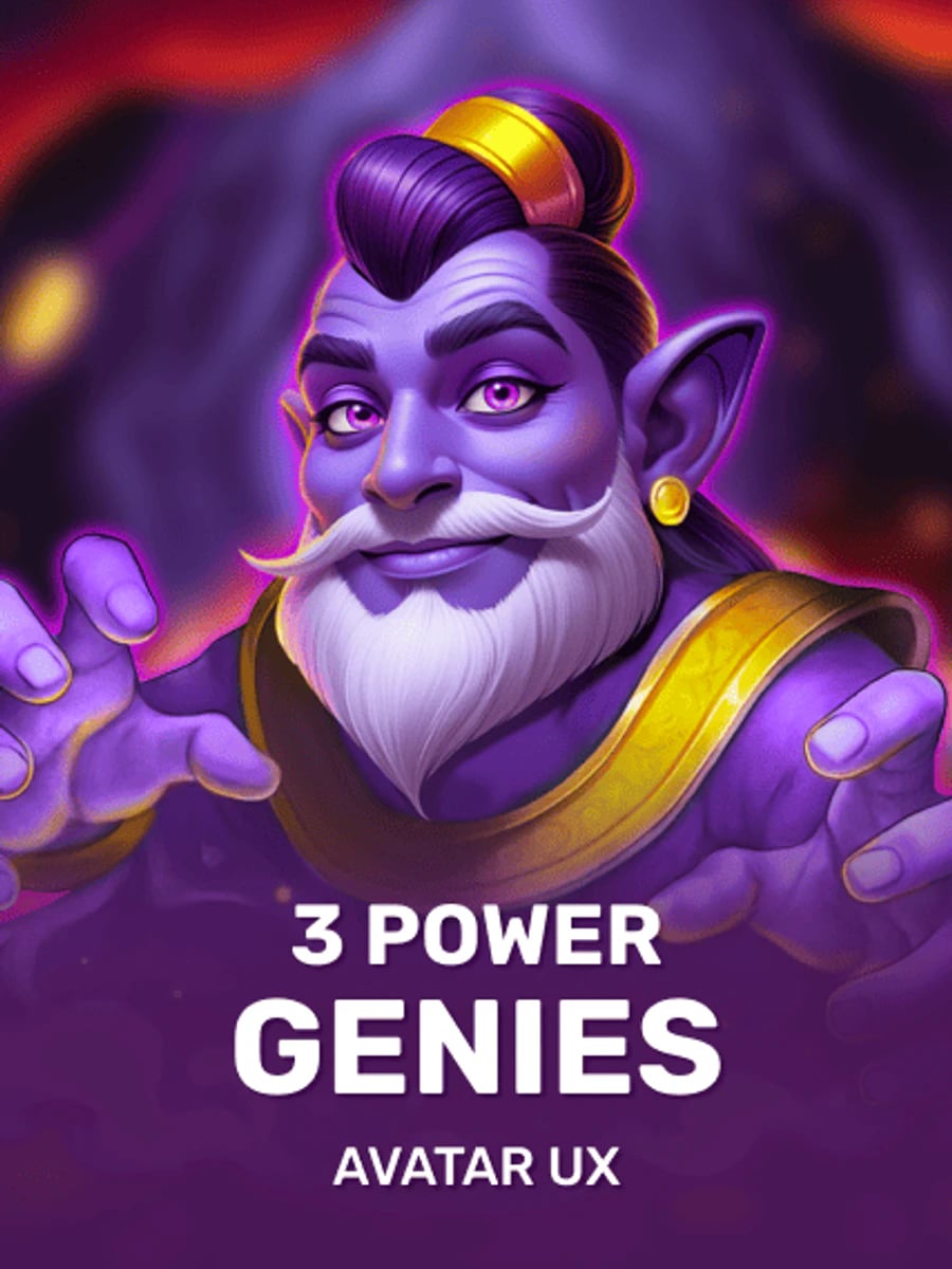 3 Power Genies slot game artwork