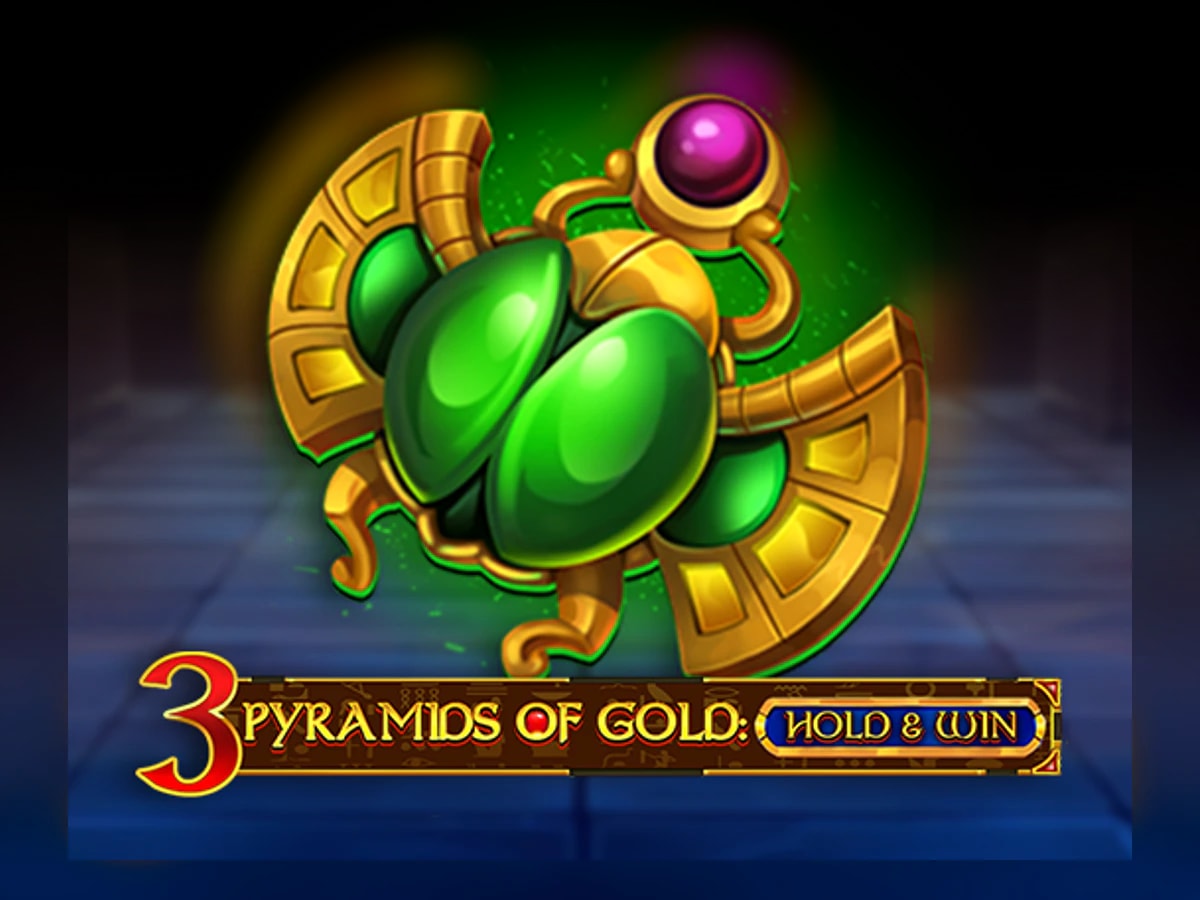 3 Pyramids of Gold slot game artwork