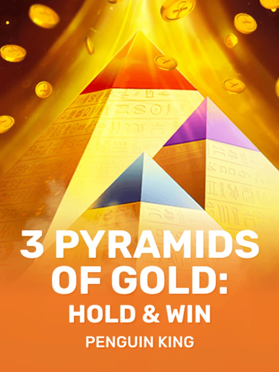 3 Pyramids of Gold: Hold & Win slot game artwork