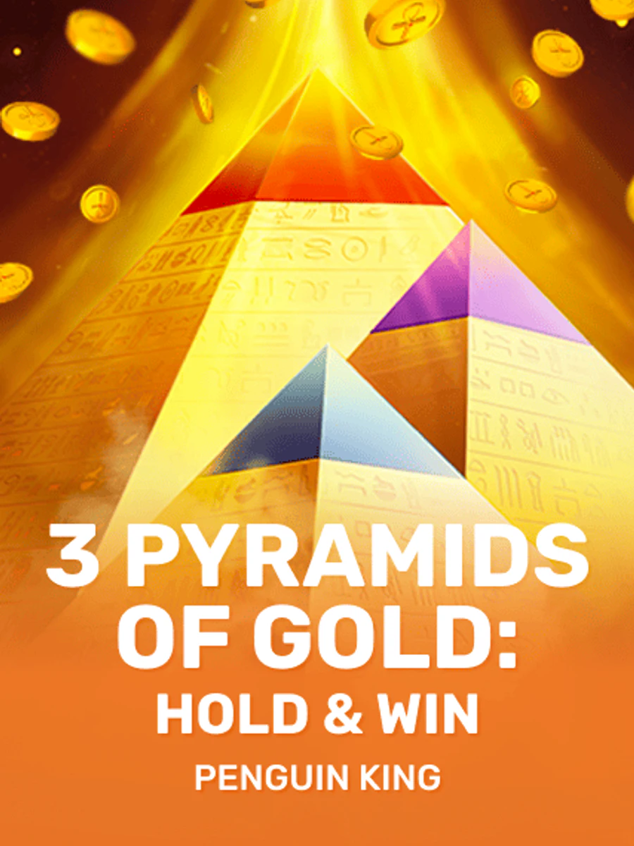3 Pyramids of Gold: Hold & Win slot game artwork