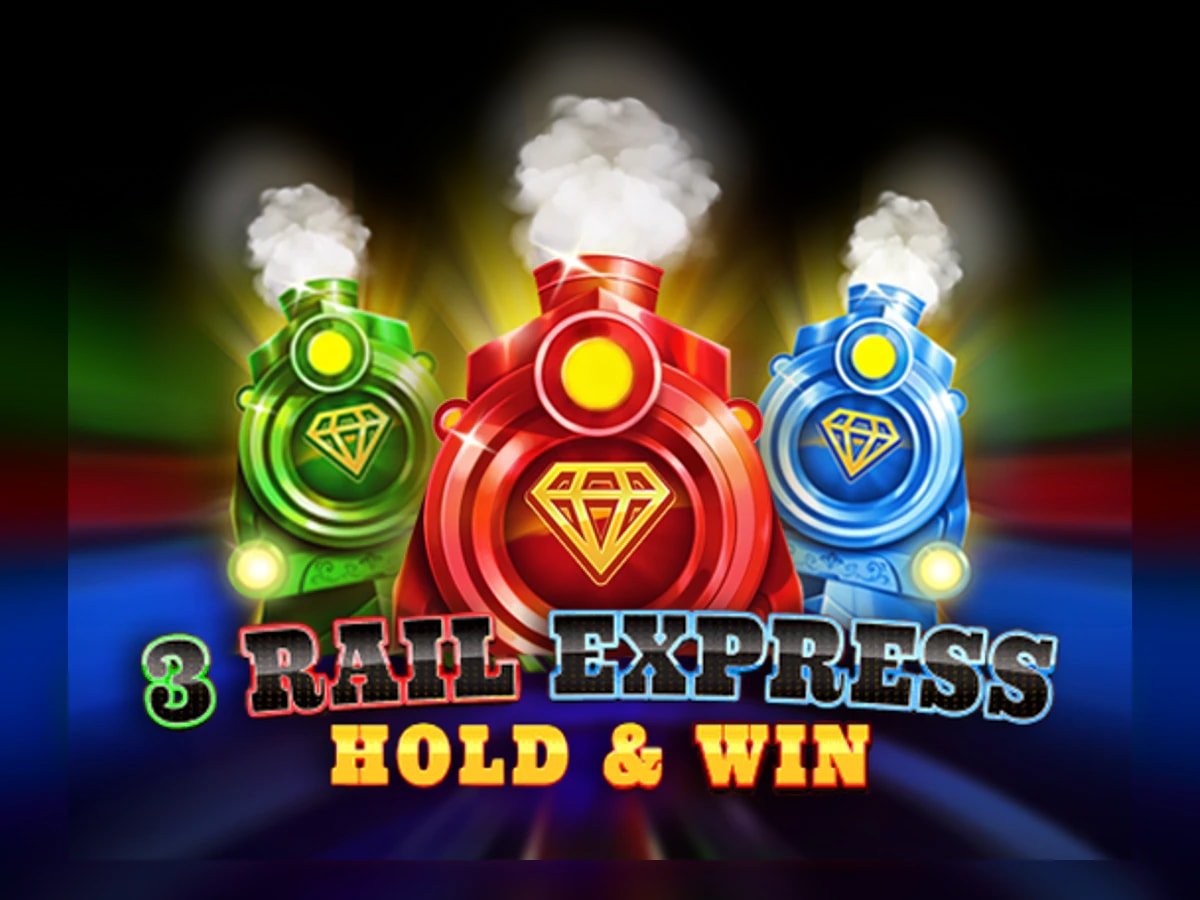 3 Rail Express Hold & Win slot game artwork