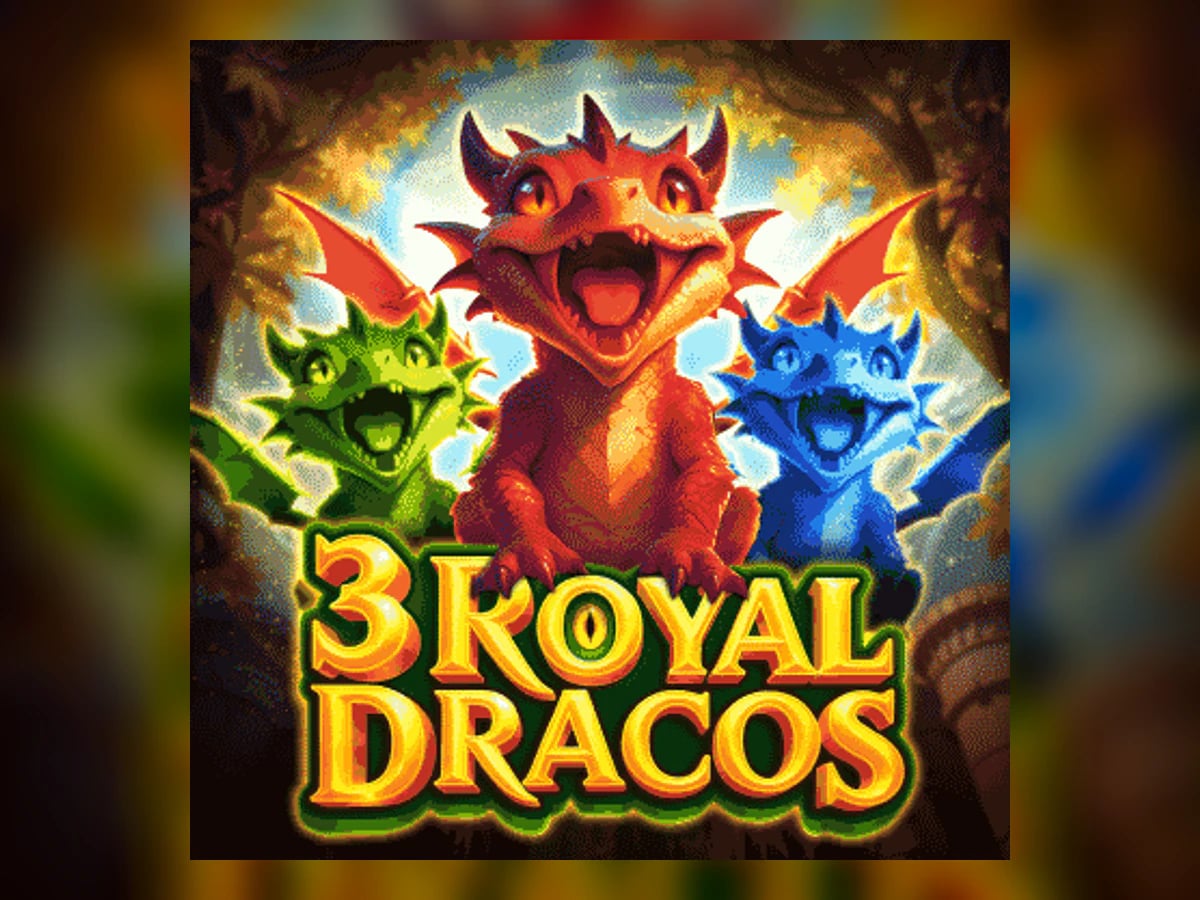 3 Royal Dracos slot game artwork
