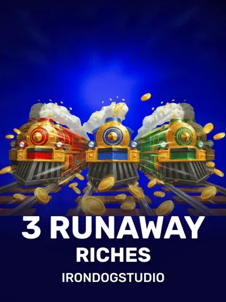 3 Runaway Riches slot game artwork