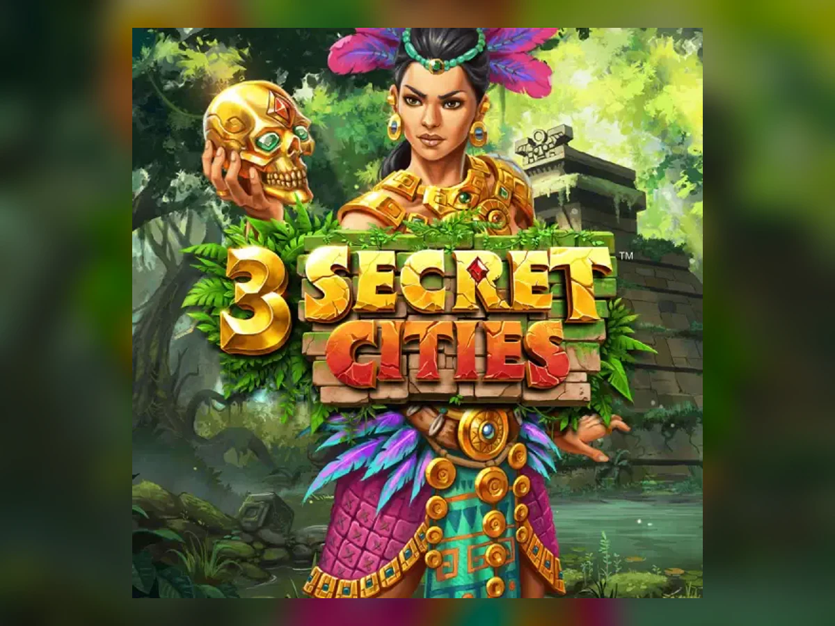 3 Secret Cities slot game artwork