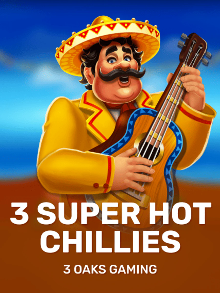3 Super Hot Chillies slot game artwork